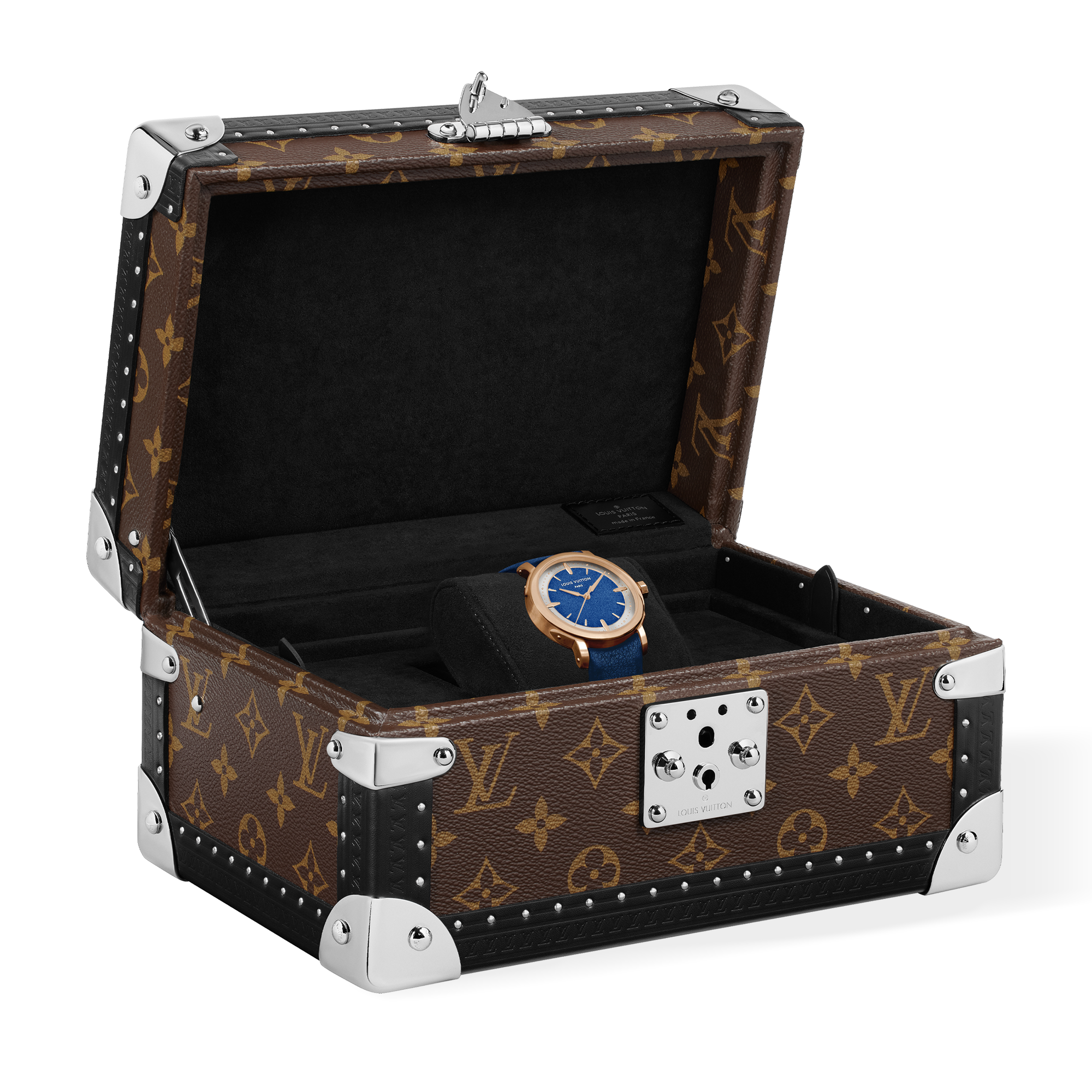 Louis Vuitton 時計ボックス ネイビー 楽天市場】新古品 新品同様 1点限り LOUIS VUITTON ルイヴィトン 時計